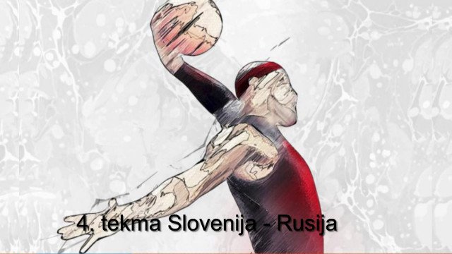 4. tekma Slovenija - Rusija (košarka)