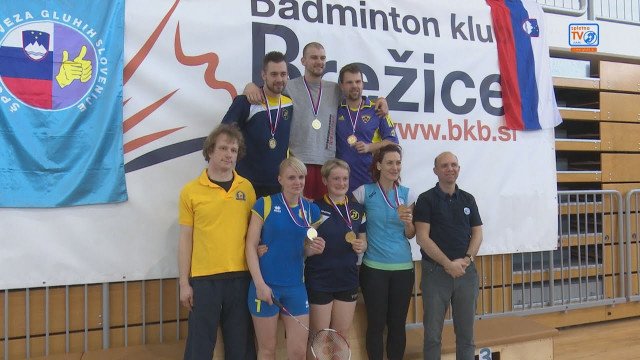 Medvedova in Jakofčič znova državna prvaka v badmintonu!