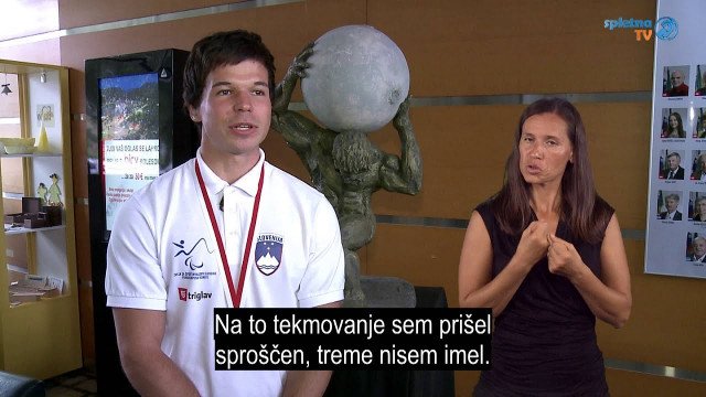 Bronasti Tadej Enci - reportaža z EP v atletiki