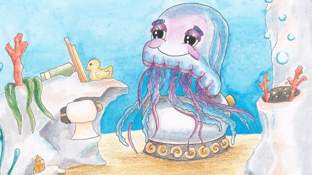 Meduza noče kakati