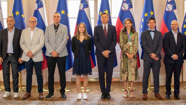 Gluhi olimpijci pri Predsedniku Republike Slovenije