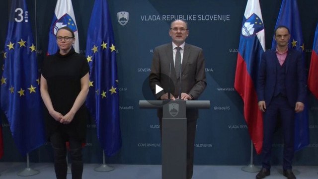 Izjava ministra za zunanje zadeve Anžeta Logarja in uradnega govorca Kriznega štaba RS Jelka Kacina