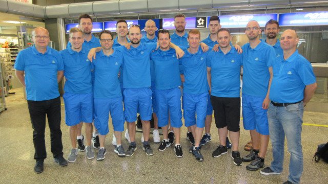 Odhod slovenske košarkarske reprezentance gluhih na EP Solun 2016