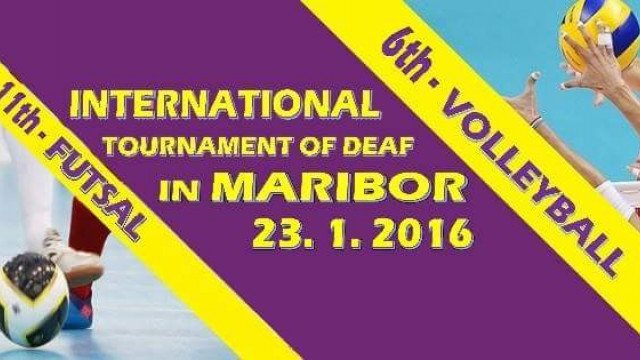 Mednarodni turnir gluhih v futsalu in odbojki!