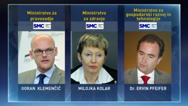 »Novi ministri v vladi Mira Cerarja«