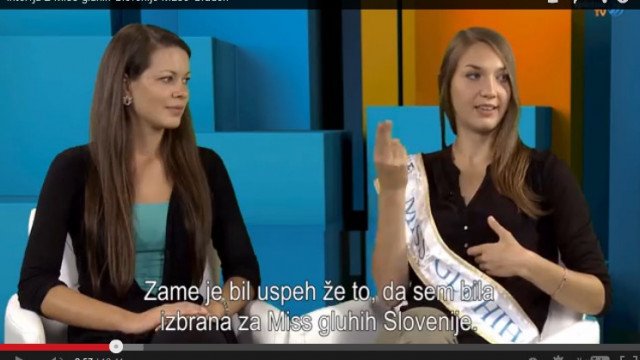 Intervju z Miss gluhih Slovenije Mašo Gruden
