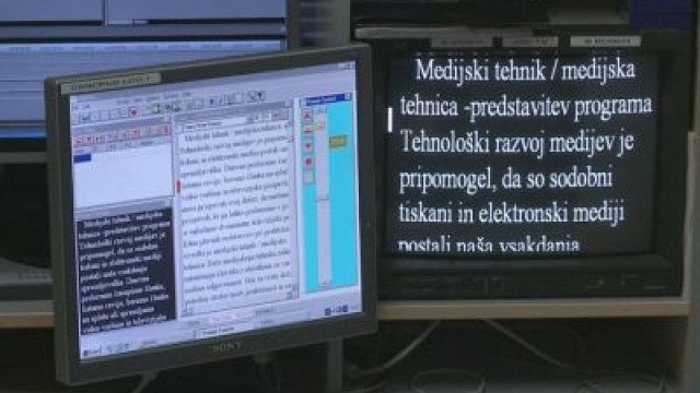 Poklicne možnosti – medijski tehnik
