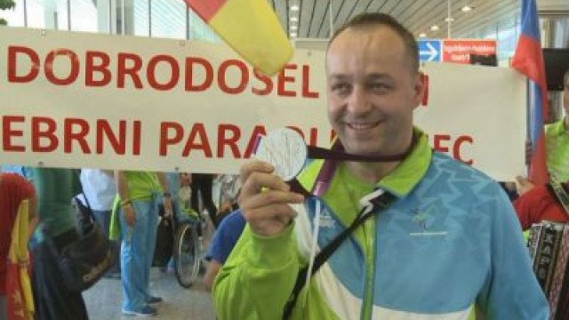 50. paraolimpijska medalja za Slovenijo