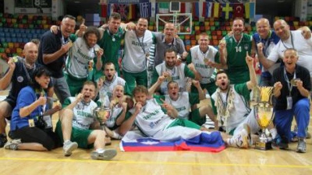 Finale evropskega prvenstva gluhih v košarki-Slovenija je evropski prvak!