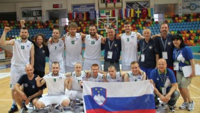 Slovenija je v finalu evropskega prvenstva gluhih v košarki