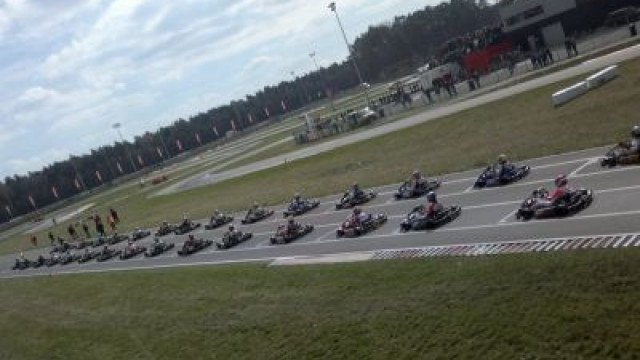Matija Jurkovič v finalu Rotax Euro Challenge