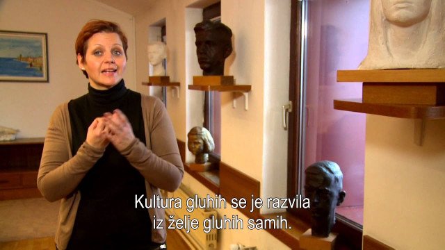 Predstavitveni spot o delovanju Zveze društev gluhih in naglušnih Slovenije