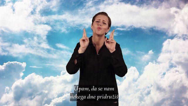 Imagine, John Lennon, priredba v slovenski znakovni jezik