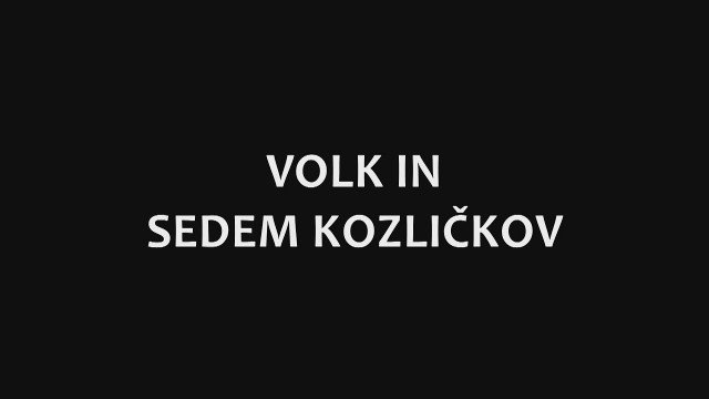 Pravljica v slovenskem znakovnem jeziku: Volk in sedem kozličkov