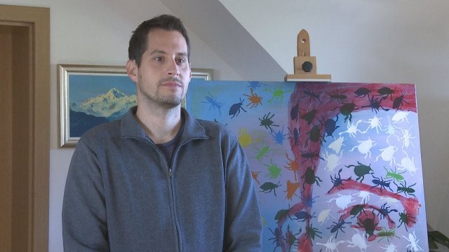 Marko Lukan: Že kot otrok je želel postati slikar
