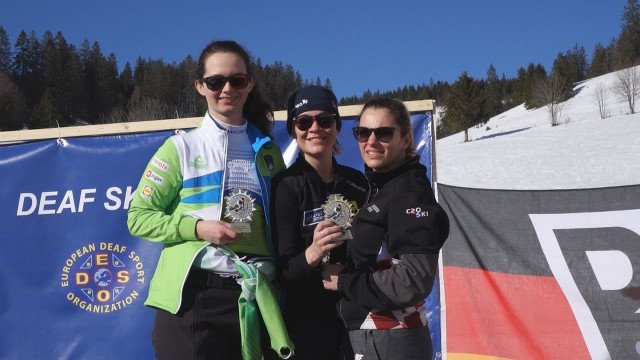 Uspešen start Anje Drev na Evropskem alpskem pokalu gluhih 2019-Todtnauberg