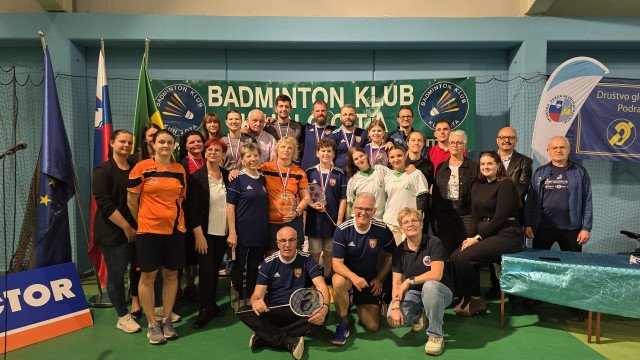 DP v badmintonu: Severna Primorska najuspešnejša, mladinci prvič v igri