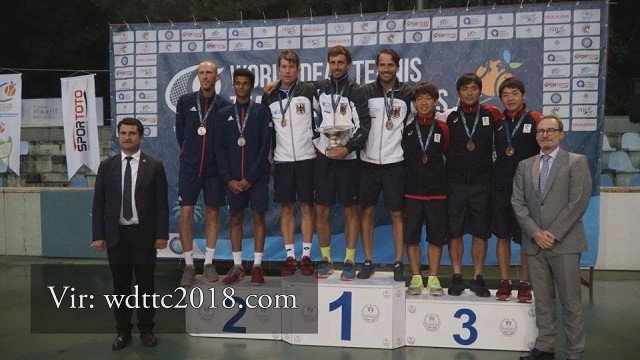 Svetovni prvaki v tenisu gluhih Nemci in Tajvanke