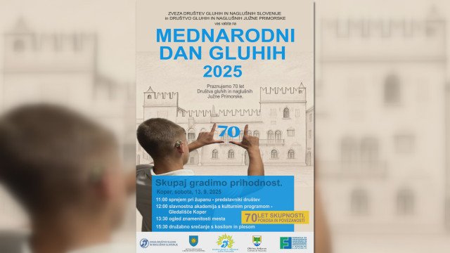 Prenos v živo: Mednarodni dan gluhih - kulturni program 