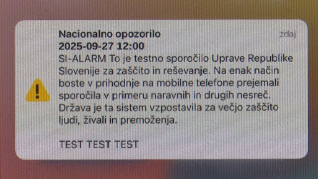 SI-ALARM: tudi gluhi bodo obveščeni o bližajoči se nevarnosti preko sistema SMS