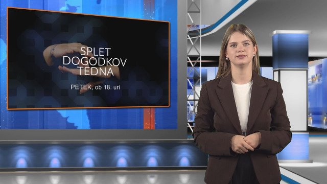 SPLET DOGODKOV TEDNA, 26. 9. 2025