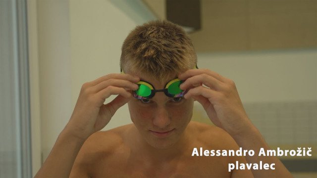 Olimpijada gluhih 2025: Alessandro Ambrožič - plavalec