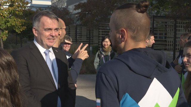 Počastil nas je gospod Jurij Rifelj, veleposlanik Republike Slovenije na Japonskem.