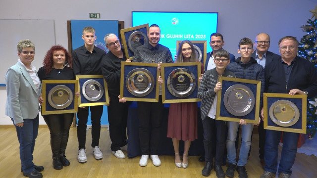 Glojnaričeva in Kegl športnika leta med gluhimi in parašportniki