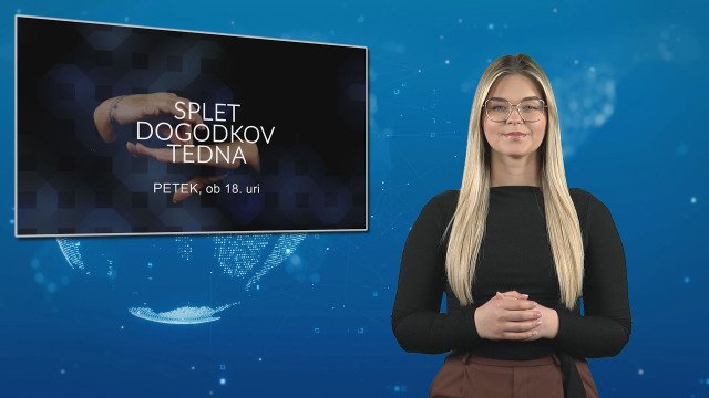 SPLET DOGODKOV TEDNA, 13. 3. 2026