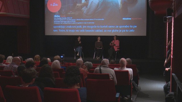 Kinodovor: Premiera filma Gluha z opisnimi podnapisi