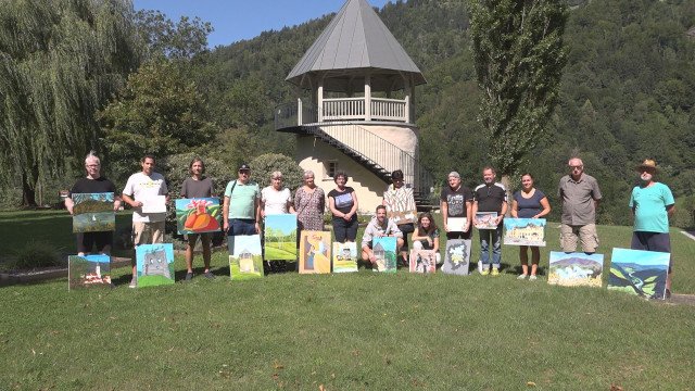 Likovna kolonija gluhih Dravograd v barvah ustvarjalcev FINALE MP4