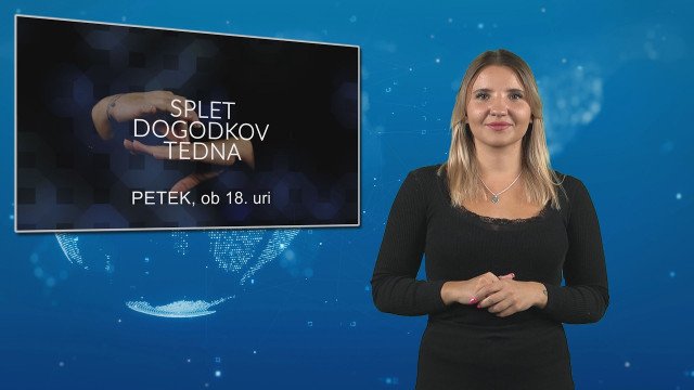 SPLET DOGODKOV TEDNA, 18. 9. 2026